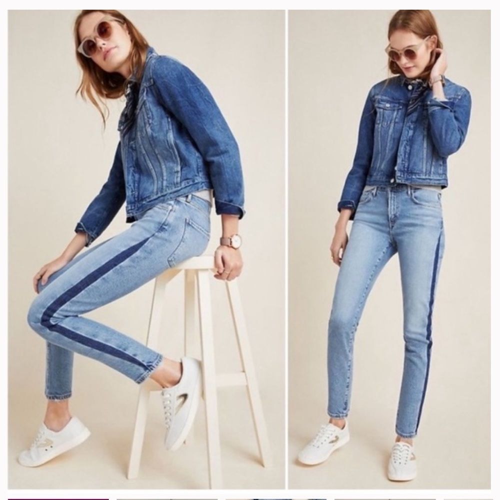 Agolde Toni Mid Rise Slim Jeans